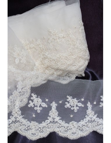 TIRA ENCAJE CRUDO 10CM