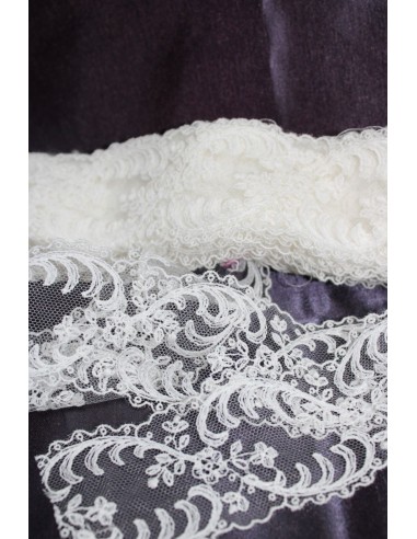 TIRA DE ENCAJE BLANCO 5CM