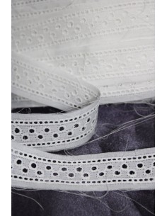 PUNTILLA BATISTA BLANCA 2,5CM
