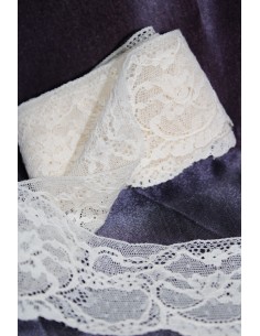 TIRA ENCAJE BEIGE 5CM