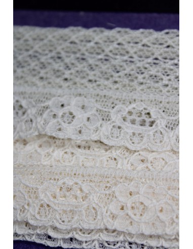 PUNTILLA DE ENCAJE CRUDO 2CM