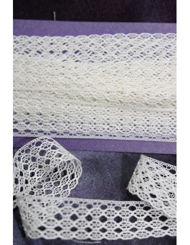 PUNTILLA DE ENCAJE CRUDO 2CM