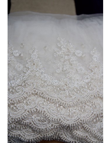 TIRA ENCAJE CRUDO 10CM