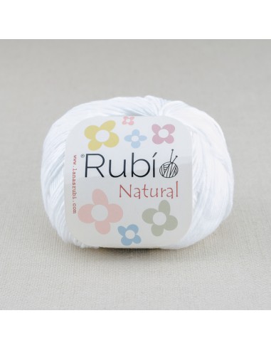 LANAS RUBÍ NATURAL 50GR
