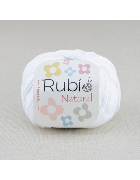 LANAS RUBÍ NATURAL 50GR