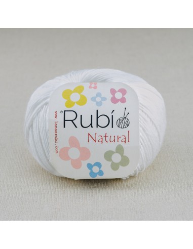 LANAS RUBÍ NATURAL 50GR