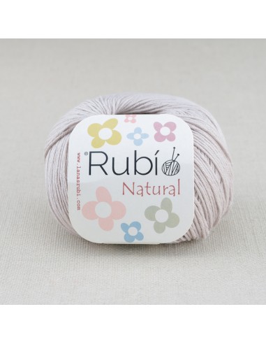 LANAS RUBÍ NATURAL 50GR