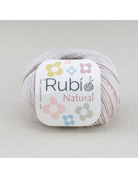 LANAS RUBÍ NATURAL 50GR
