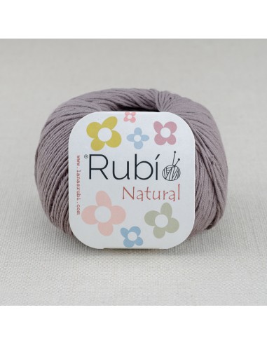 LANAS RUBÍ NATURAL 50GR