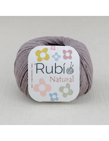 LANAS RUBÍ NATURAL 50GR