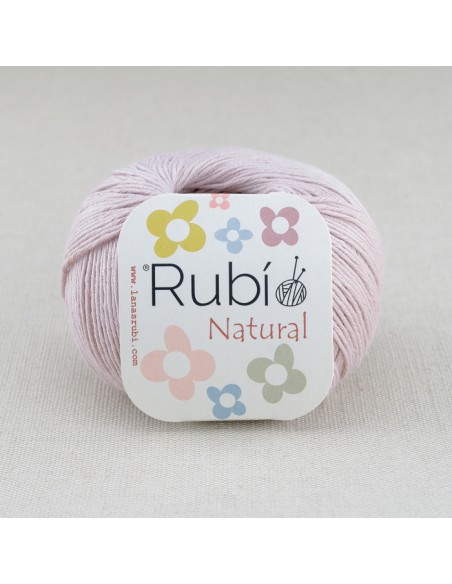 LANAS RUBÍ NATURAL 50GR