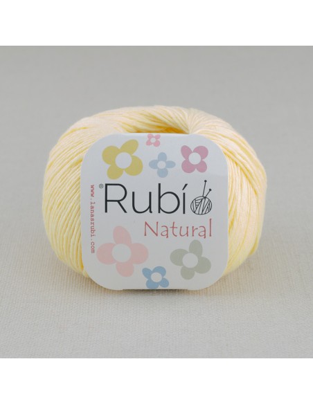 LANAS RUBÍ NATURAL 50GR