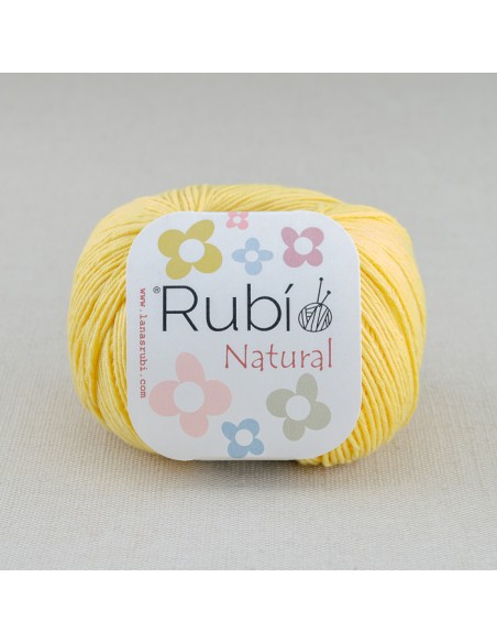 LANAS RUBÍ NATURAL 50GR