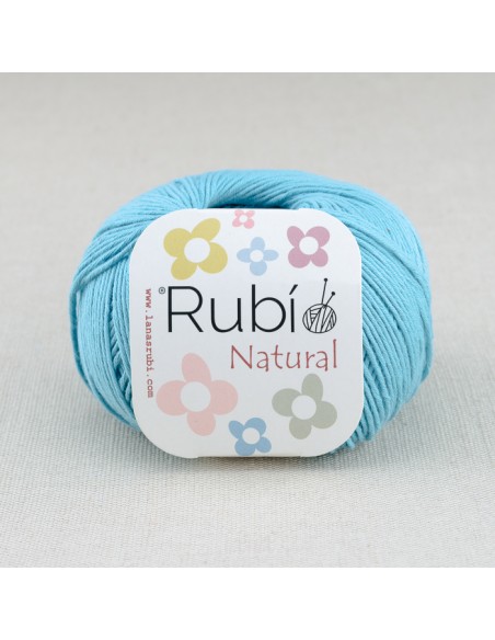 LANAS RUBÍ NATURAL 50GR