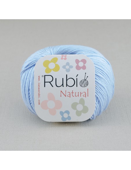 LANAS RUBÍ NATURAL 50GR