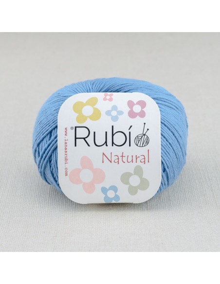 LANAS RUBÍ NATURAL 50GR