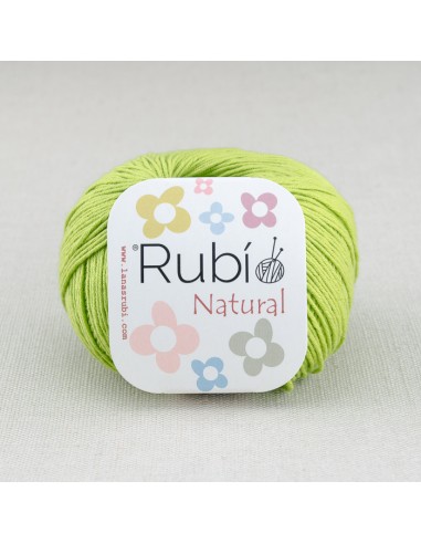 LANAS RUBÍ NATURAL 50GR