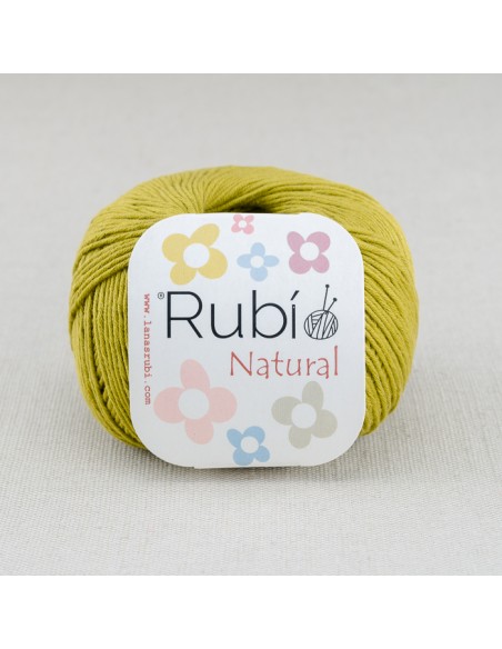 LANAS RUBÍ NATURAL 50GR