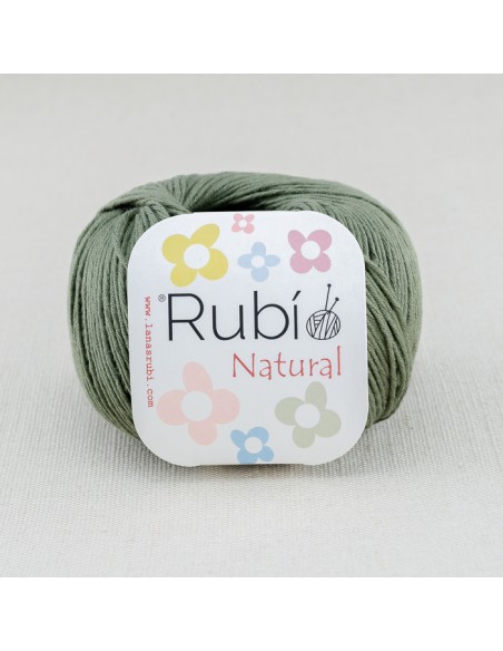 LANAS RUBÍ NATURAL 50GR