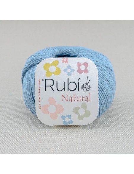 LANAS RUBÍ NATURAL 50GR
