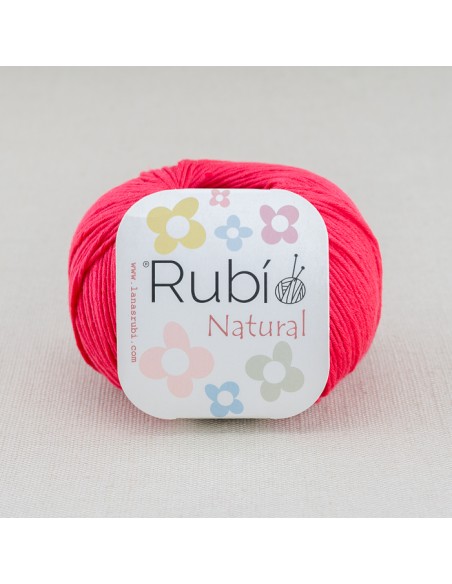 LANAS RUBÍ NATURAL 50GR