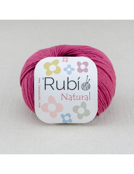 LANAS RUBÍ NATURAL 50GR