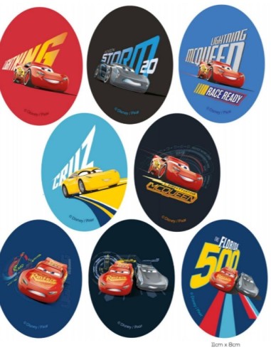 APLIQUE IMPRESO INFANTIL CARS