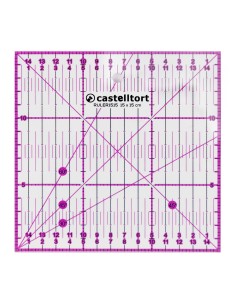 REGLA PATCHWORK 15X15CM
