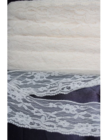 TIRA ENCAJE BOLILLO BEIGE 5CM