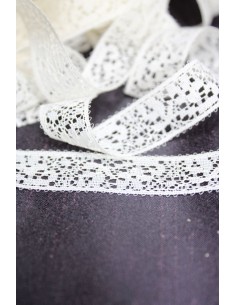 TIRA DE ENCAJE BEIGE 1.5 CM